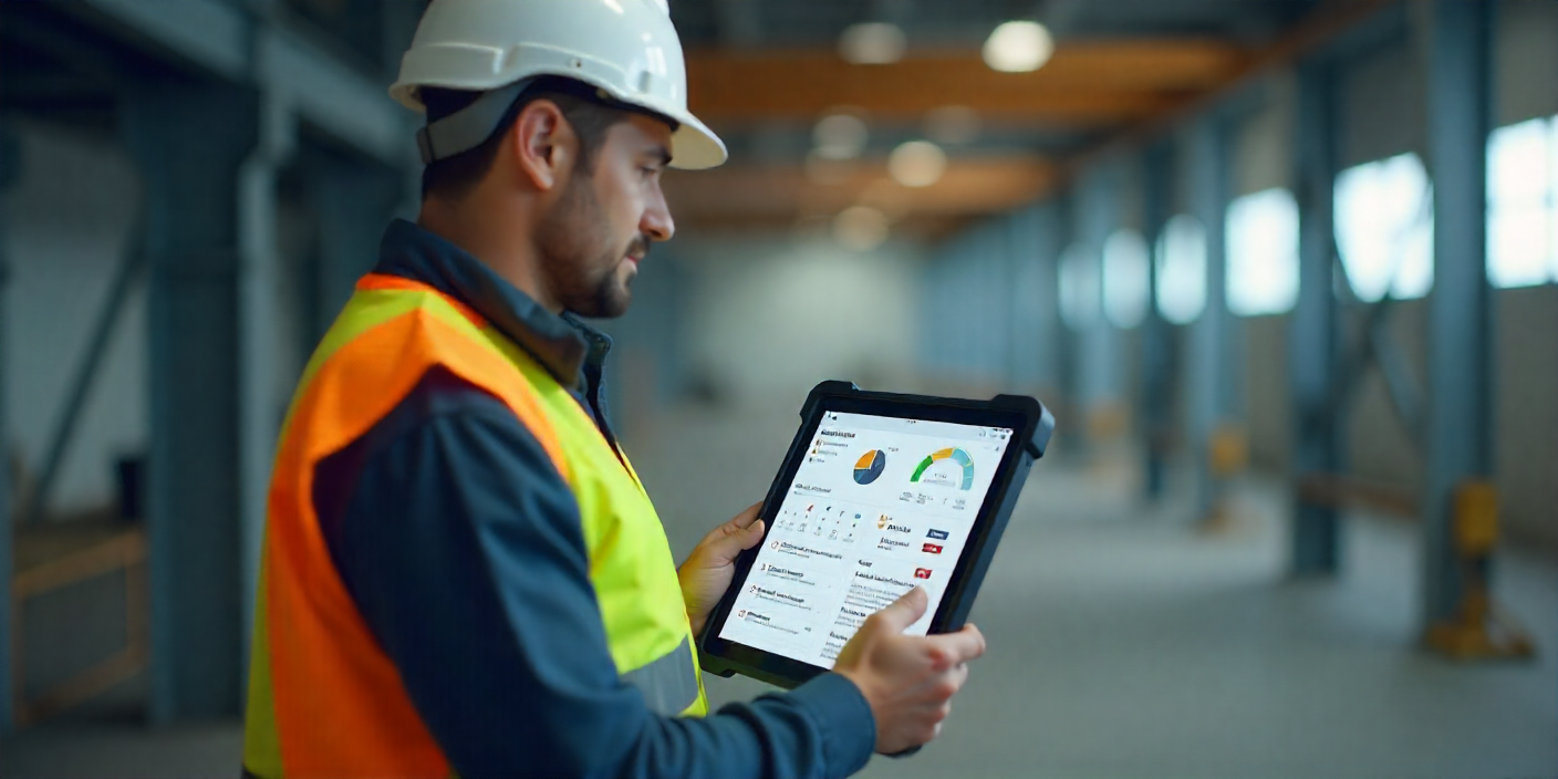 Home Freepik A Focused Male Safety Engineer Wearing A White Har 52282